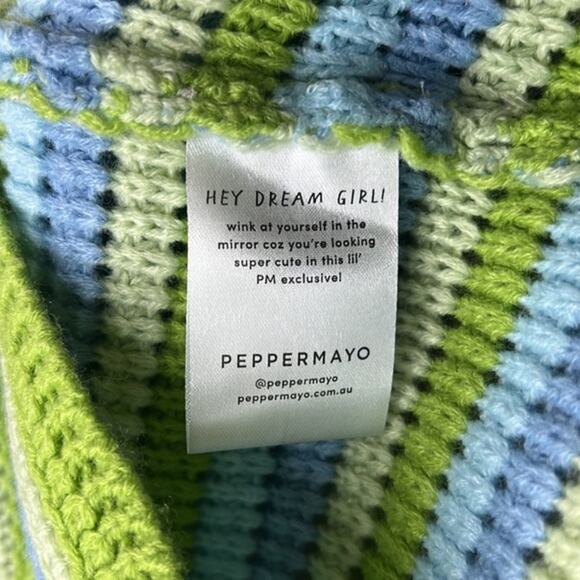 NWT! Free People Peppermayo Good Life Crochet Halter Dress size M/L - Picture 11 of 12